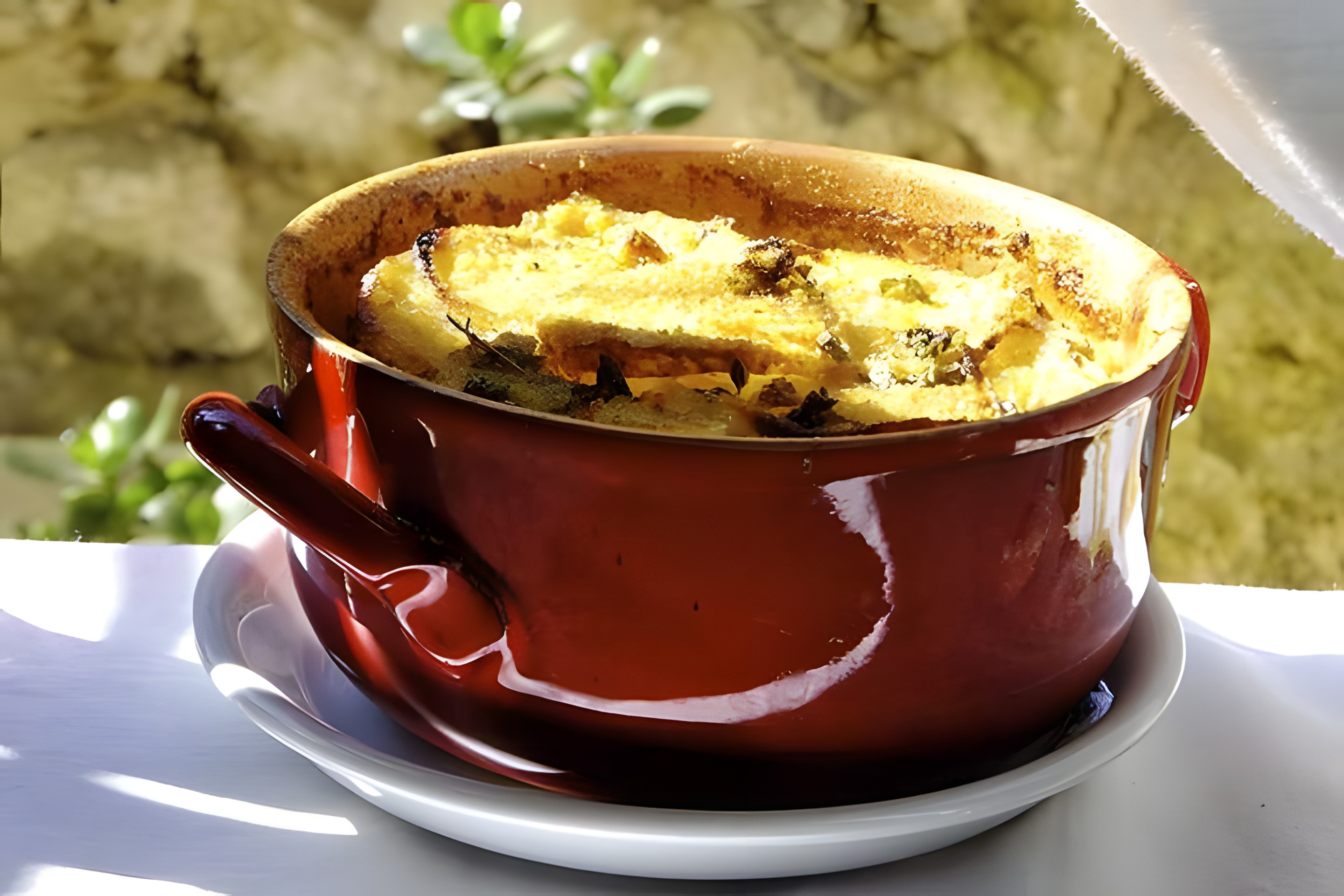 Ricetta Tiella Barese abbinato con vino pugliese