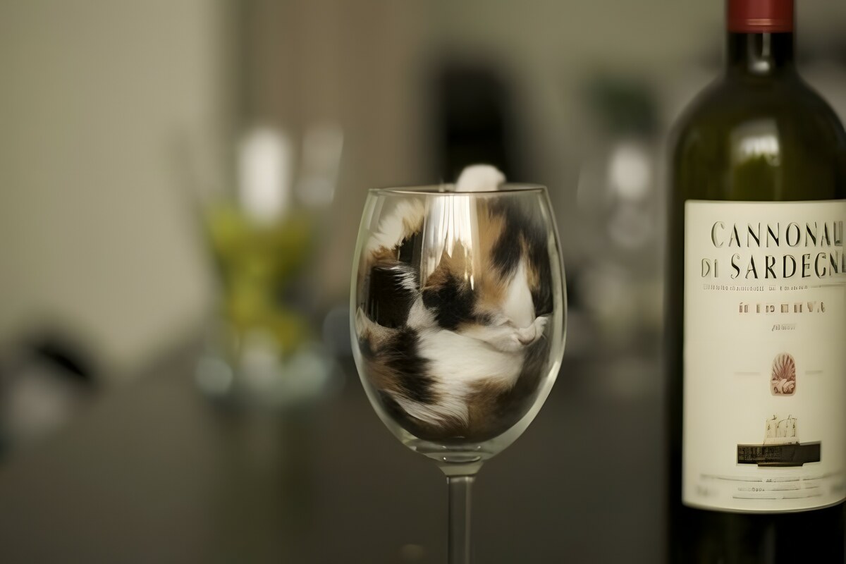 Gatto sommelier - Contest #StorieDiVino