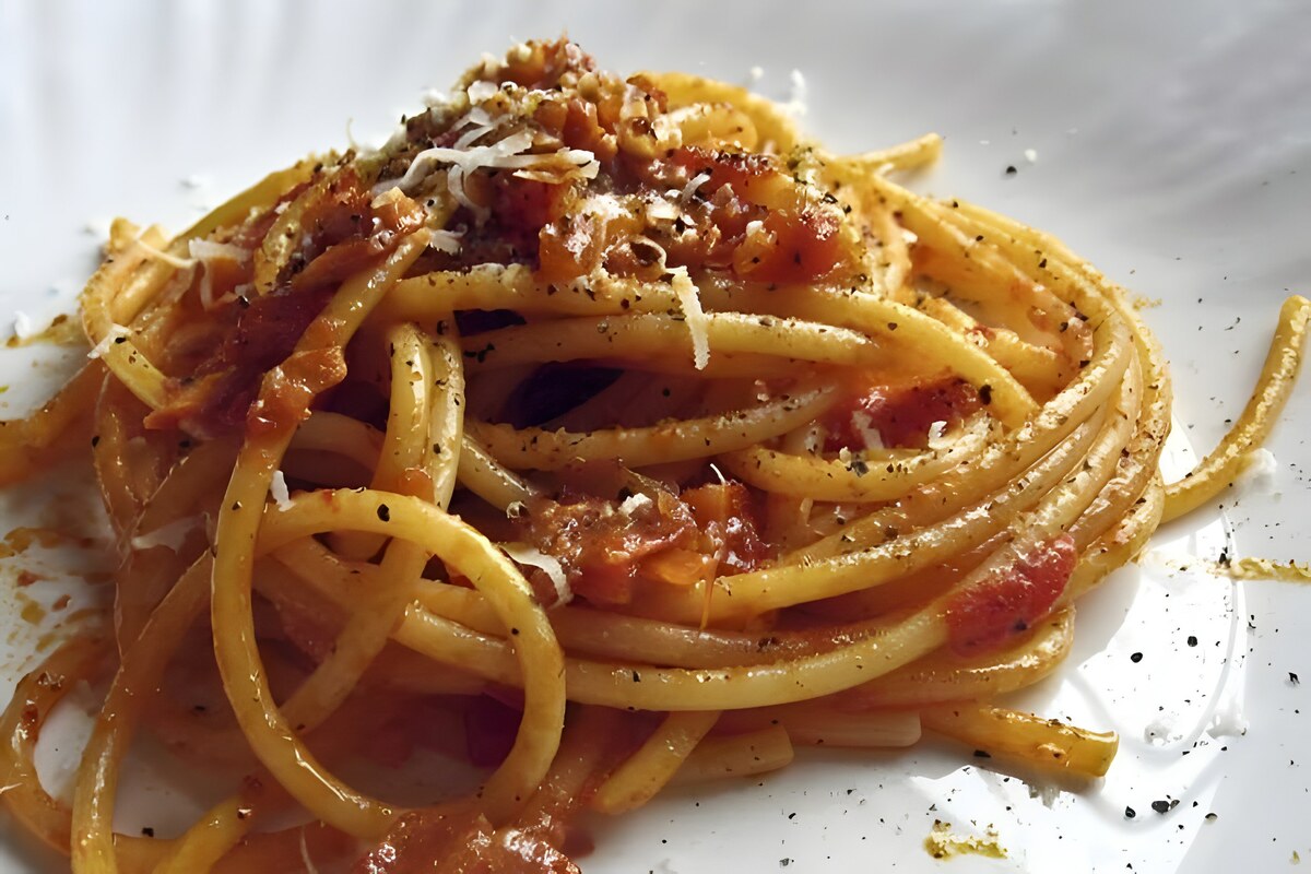Abbinamento vino con Spaghetti all'Amatriciana