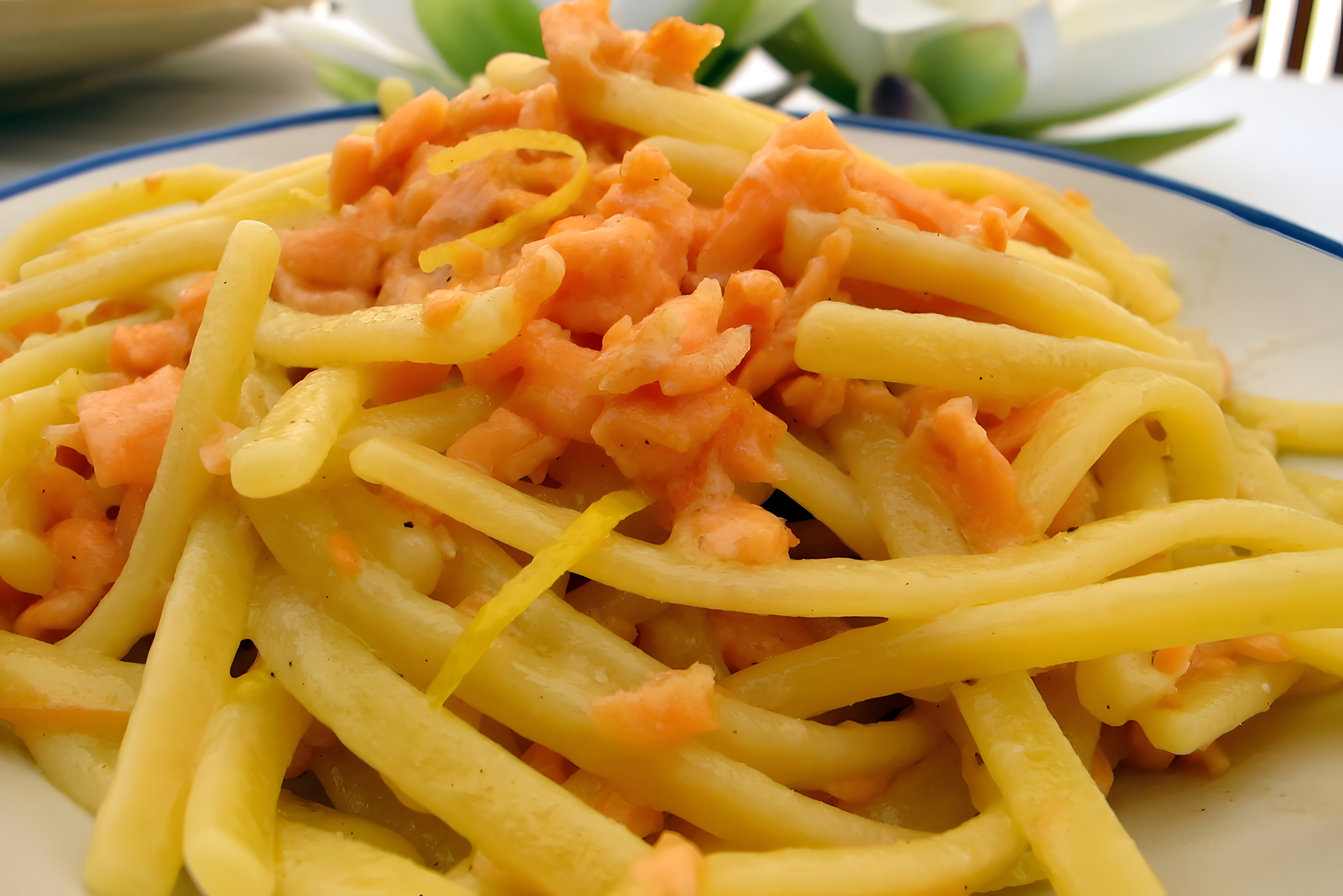 Un abbinamento fuori dal coro: Scialatielli al salmone