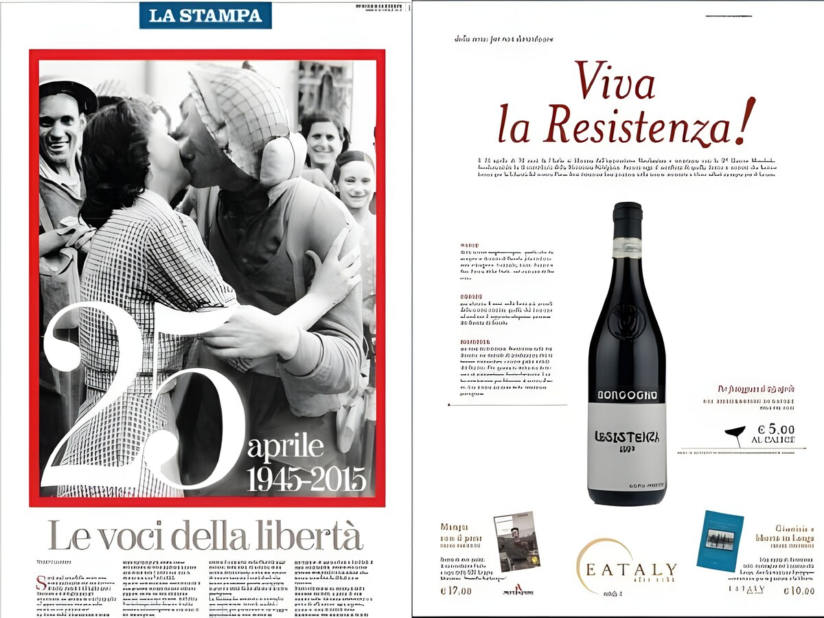 La rete contro Eataly e Farinetti: Barolo Resistenza e Bolla Ciao.