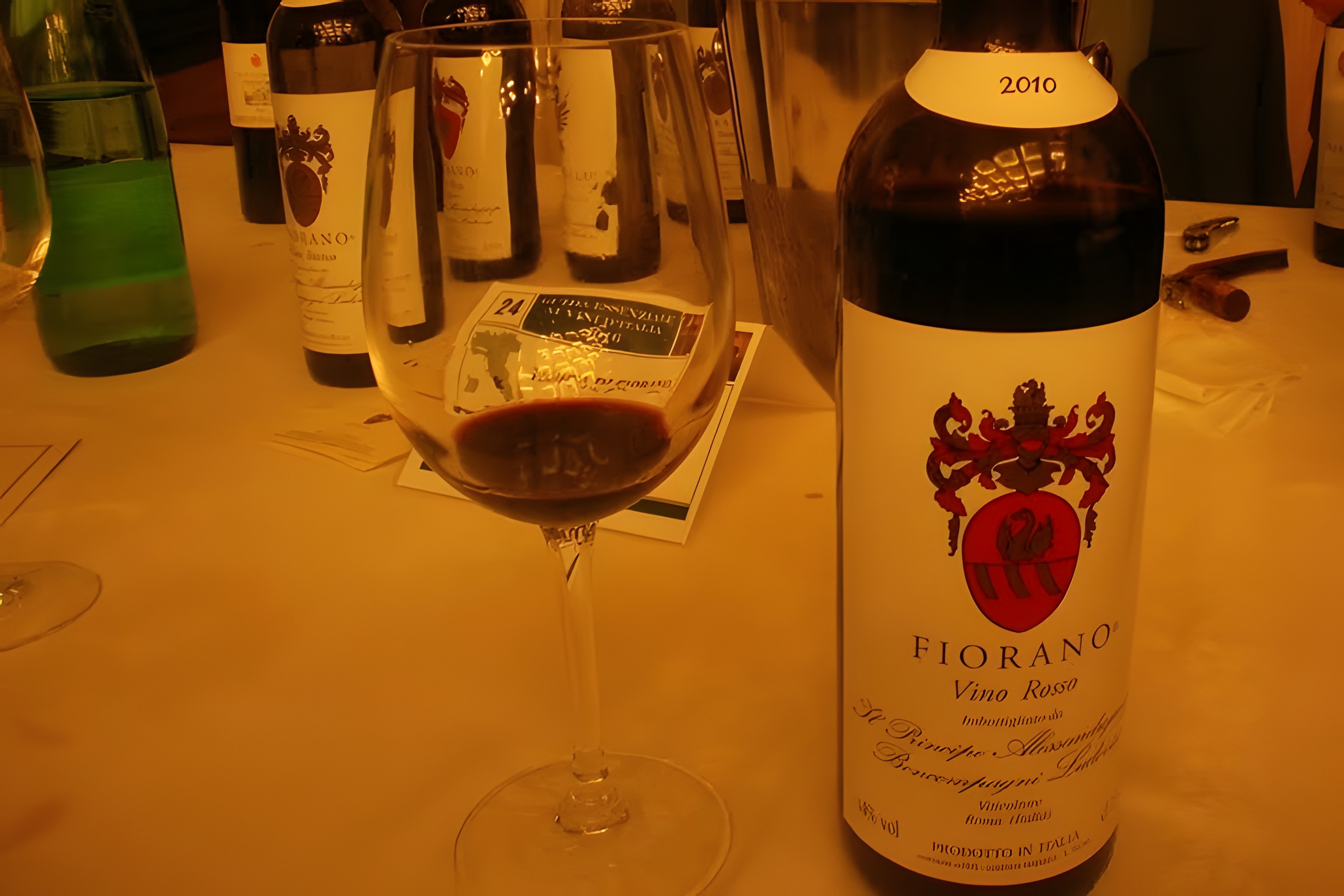 Fiorano Rosso 2010, vino di Roma