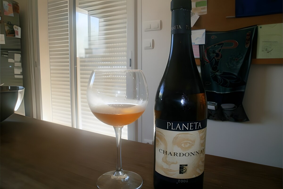Chardonnay 2005 Planeta, il colore della Sicilia