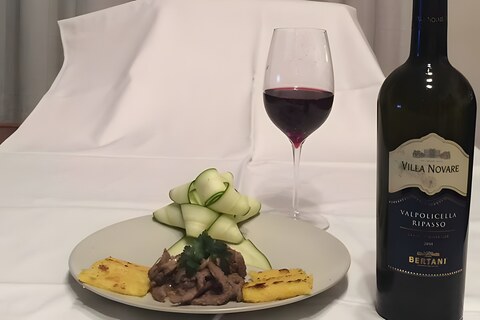 Fegato alla Veneziana und Valpolicella Ripasso