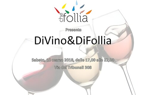 Evento DiVino e Che Follia: social bazar de Nápoles